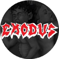 EXODUS: Logo (nagy jelvény, 3,7 cm) 
