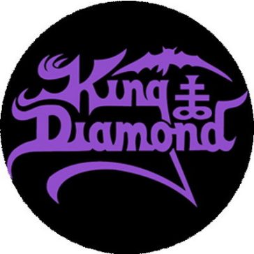 KING DIAMOND: Logo (nagy jelvény, 3,7 cm) 