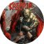 KREATOR: Hate Über Alles (nagy jelvény, 3,7 cm) 