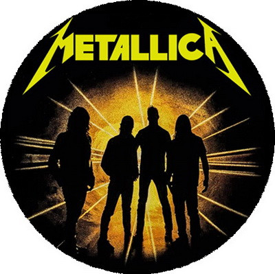 METALLICA: 72 Strobes Band (nagy jelvény, 3,7 cm) 
