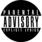 PARENTAL ADVISORY (nagy jelvény, 3,7 cm) 