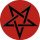 PENTAGRAM (nagy jelvény, 3,7 cm) 