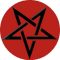 PENTAGRAM (nagy jelvény, 3,7 cm) 