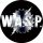 WASP: Logo (nagy jelvény, 3,7 cm) 