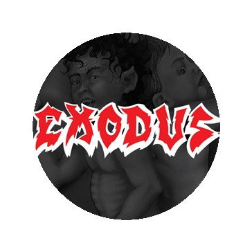 EXODUS: Logo (jelvény, 2,5 cm) 