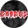 EXODUS: Logo (jelvény, 2,5 cm) 