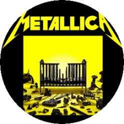 METALLICA: 72 Seasons Cover (jelvény, 2,5 cm) 