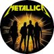 METALLICA: 72 Strobes Band (jelvény, 2,5 cm) 