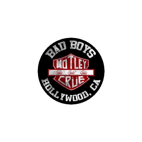 MÖTLEY CRÜE: Bad Boys (jelvény, 2,5 cm) MÖTLEY CRÜE: Bad Boys (jelvény, 2,5 cm)