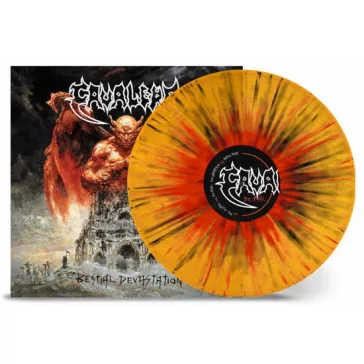 CAVALERA: Bestial Devastation (LP,  black/red splatter)