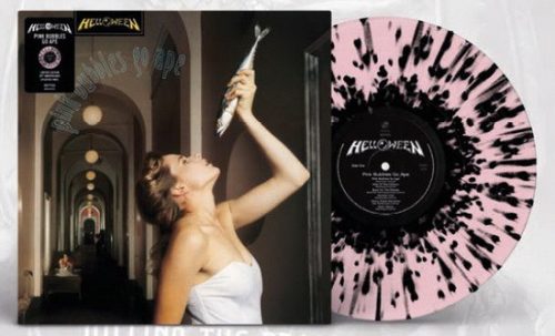 HELLOWEEN: Pink Bubbles (LP, red/orange splatter) 