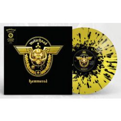 MOTORHEAD: Hammered (LP, gold/black splatter)
