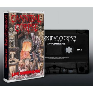 CANNIBAL CORPSE: Live Cannibalism (MC, műsoros kazetta)