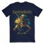 IRON MAIDEN: Piece Of Mind Gold (navy) (póló)