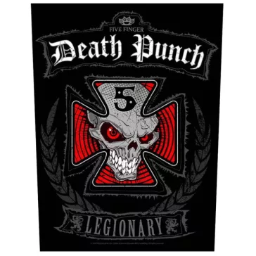   FIVE FINGER DEATH PUNCH: Legionary (hátfelvarró / backpatch) 