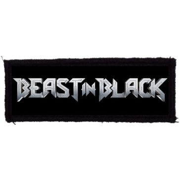 BEAST IN BLACK: Logo (12,5 cm x 4 cm) (felvarró) 