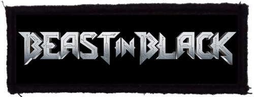 BEAST IN BLACK: Logo (12,5 cm x 4 cm) (felvarró) 