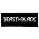 BEAST IN BLACK: Logo (12,5 cm x 4 cm) (felvarró) 