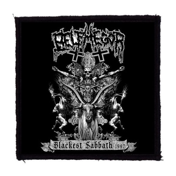 BELPHEGOR: Blackest Sabbath (9,5 cm x 9,5 cm) (felvarró) BELPHEGOR: Blackest Sabbath (9,5 cm x 9,5 cm) (felvarró)