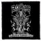 BELPHEGOR: Blackest Sabbath (9,5 cm x 9,5 cm) (felvarró) 