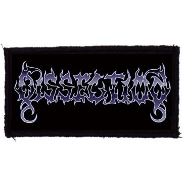 DISSECTION: Logo (9,5 cm x 4,5 cm) (felvarró) 