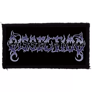 DISSECTION: Logo (9,5 cm x 4,5 cm) (felvarró) 