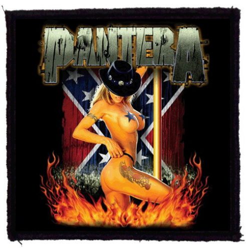 PANTERA: Pole Dancer (9,5 cm x 9,5 cm) (felvarró) 