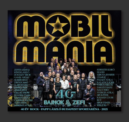 MOBILMÁNIA: Bajnok & Zefi 40 - Aréna (3CD+DVD)