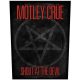 MÖTLEY CRÜE: Shout At The Devil Pentagram (hátfelvarró / backpatch)