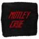 Mötley Crüe - Logo (frottír csuklószorító) 