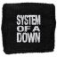System Of A Down - Logo (frottír csuklószorító) 