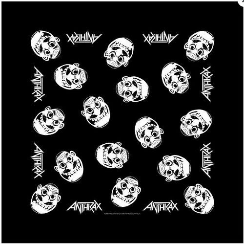 ANTHRAX: Not Man (fejkendő, 55 x 55 cm) 