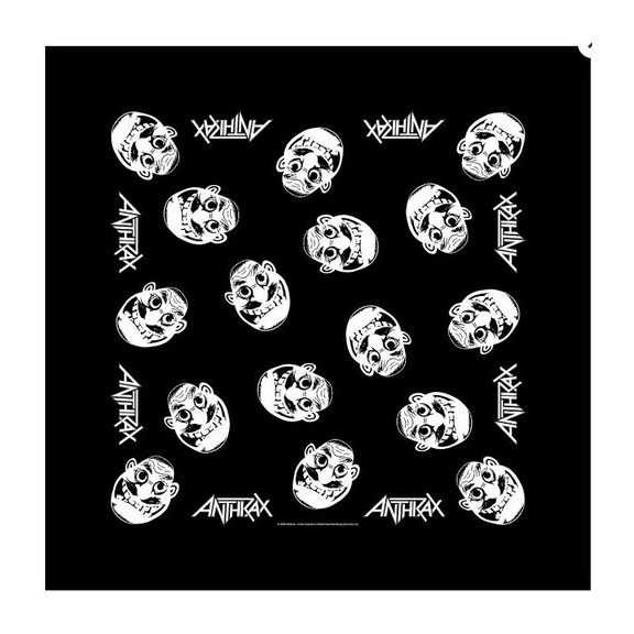 ANTHRAX: Not Man (fejkendő, 55 x 55 cm) ANTHRAX: Not Man (fejkendő, 55 x 55 cm)