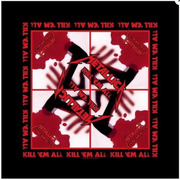 METALLICA: Kill 'em All (fejkendő, 55 x 55 cm) 