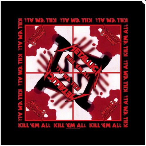 METALLICA: Kill 'em All (fejkendő, 55 x 55 cm) 
