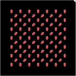 ROLLING STONES: Tongues (fejkendő, 55 x 55 cm) 
