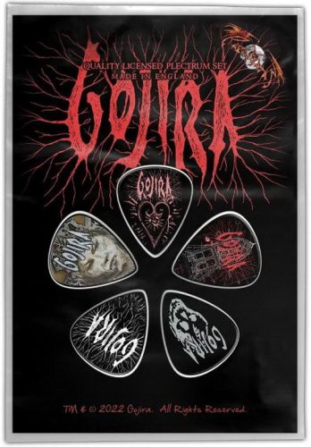 GOJIRA -Fortitude (5 db pengető, 1 mm vastag) 
