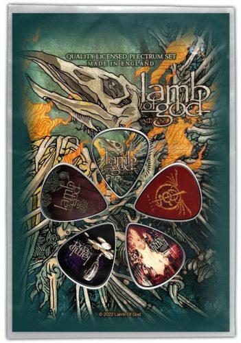 LAMB OF GOD -Omens (5 db pengető, 1 mm vastag) 