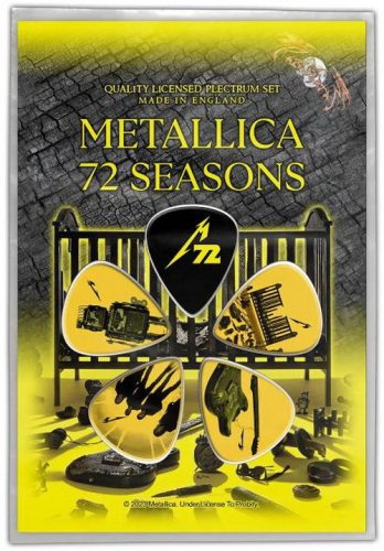 METALLICA - 72 Seasons (5 db pengető, 1 mm vastag) 