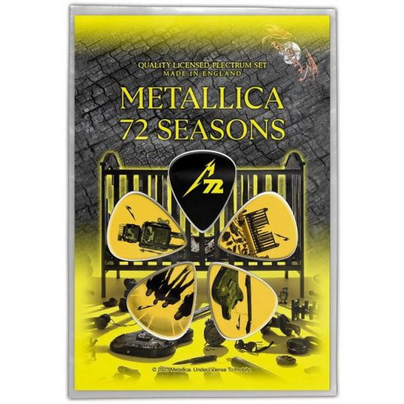 METALLICA - 72 Seasons (5 db pengető, 1 mm vastag) METALLICA - 72 Seasons (5 db pengető, 1 mm vastag)