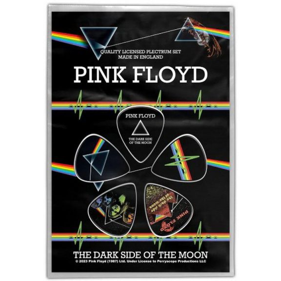 PINK FLOYD - Dark Side Of The Moon (5 db pengető, 1 mm vastag) PINK FLOYD - Dark Side Of The Moon (5 db pengető, 1 mm vastag)