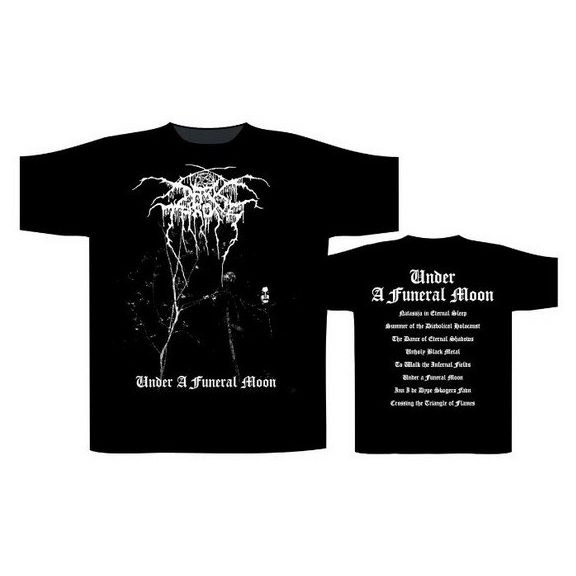 DARKTHRONE: Under A Funeral Moon Album (póló) DARKTHRONE: Under A Funeral Moon Album (póló)
