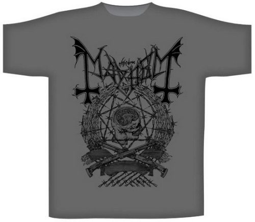 MAYHEM: Barbed Wire (grey) (póló)