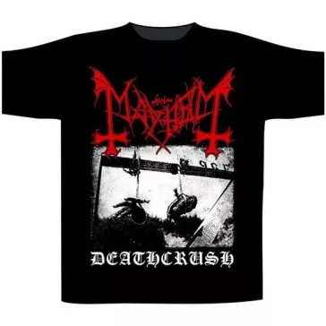 MAYHEM: Deathcrush (black) (póló)