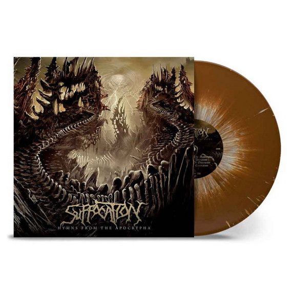 SUFFOCATION: Hymns From The Apocrypha (LP, brown/white splatter) SUFFOCATION: Hymns From The Apocrypha (LP, brown/white splatter)