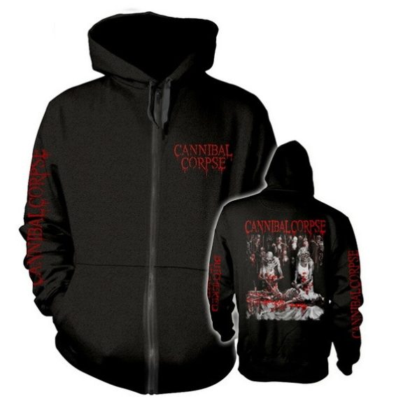 CANNIBAL CORPSE: Butchered At Birth (kapucnis pulóver, cipzáros) CANNIBAL CORPSE: Butchered At Birth (kapucnis pulóver, cipzáros)