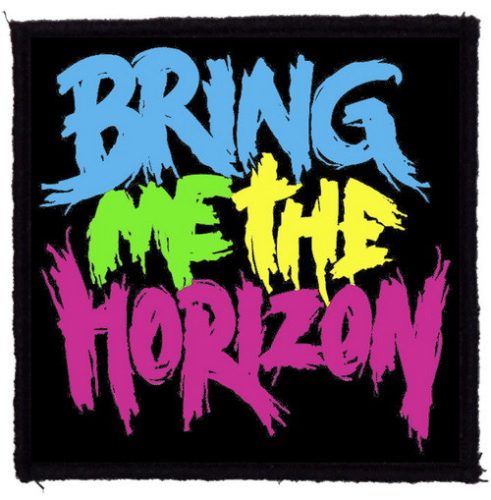 BRING ME THE HORIZON: Logo Coloured (9,5 cm x 9,5 cm) (felvarró) 