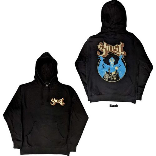GHOST: Logo & Opus (kapucnis pulóver, bebújós) 