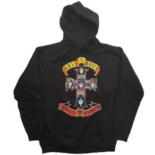 GUNS N' ROSES: Appetite For Destruction (kapucnis pulóver, bebújós) 