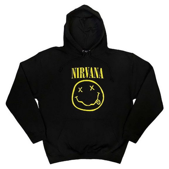 NIRVANA: Smiley (kapucnis pulóver, bebújós) NIRVANA: Smiley (kapucnis pulóver, bebújós)
